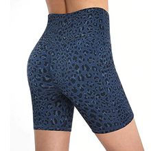 Load image into Gallery viewer, Animal Print Shorts with Pocket -Blue
